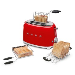 Smeg TSF01RDEU toster 6 2 kaw. 950 W Czerwony