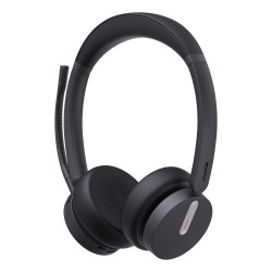 Yealink BH70 Dual Teams Zestaw słuchawkowy Bezprzewodowy Opaska na głowę Biuro/centrum telefoniczne USB Typu-A Bluetooth Czarny