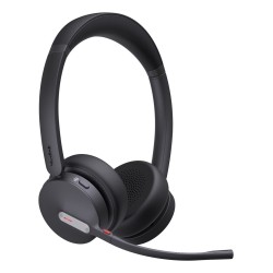 Yealink BH70 Dual Teams Zestaw słuchawkowy Bezprzewodowy Opaska na głowę Biuro/centrum telefoniczne USB Typu-A Bluetooth Czarny