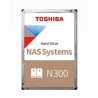 Dysk twardy Toshiba Bulk N300 NAS 10TB 512MB - Hdd - Serial ATA
