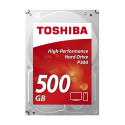 Toshiba P300 500GB dysk twardy 7200 RPM 64 MB 3.5" Serial ATA III