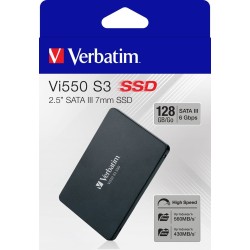 Dysk Verbatim VI550 S3 49350 (128 GB 2.5" SATA III)