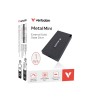 Verbatim 32031 Zewnętrzny dysk SSD 1 TB USB Type-C USB 3.2 Gen 2x2 Szary