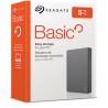 Seagate Basic zewnętrzny dysk twarde 5 TB 2.5" 3.2 Gen 1 (3.1 Gen 1) Srebrny