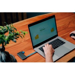 Verbatim Pocket SSD 2 TB USB Type-C 3.2 Gen 2 (3.1 Gen 2) Czarny, Niebieski