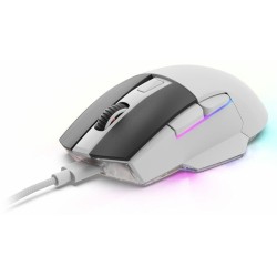 Sharkoon SGM50W myszka Gaming Po prawej stronie RF Wireless + USB Type-A Optyczny 6400 DPI