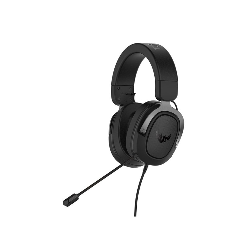 ASUS TUF Gaming H3 Zestaw słuchawkowy Przewodowa Opaska na głowę Czarny, Szary ASUS TUF Gaming H3 Zestaw słuchawkowy Przewodowa Opaska na głowę Czarny, Szary