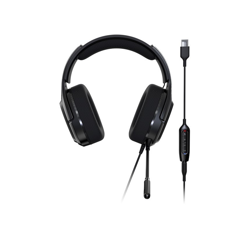 Acer Predator Galea 365 Zestaw słuchawkowy Przewodowa Opaska na głowę Gaming Czarny Acer Predator Galea 365 Zestaw słuchawkowy Przewodowa Opaska na głowę Gaming Czarny