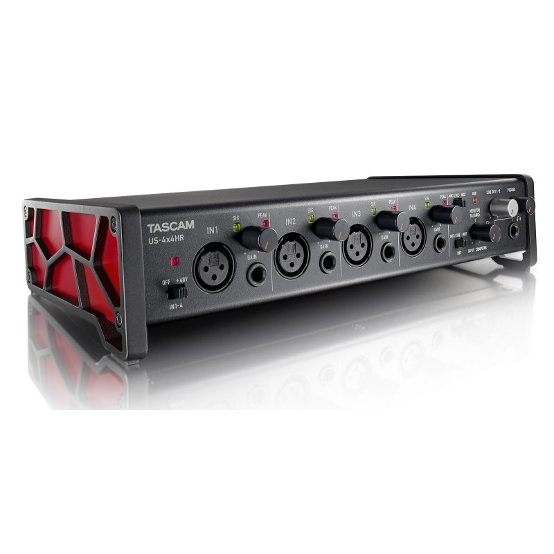 Tascam US-4X4HR Interfejs do nagrywania audio Tascam US-4X4HR Interfejs do nagrywania audio