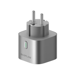 EcoFlow EFA-SMARTPLUG-EU inteligentny korek Srebrny