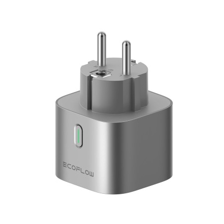 EcoFlow EFA-SMARTPLUG-EU inteligentny korek Srebrny