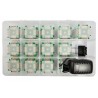 ALLNET 124344 lampa LED Niebieski, Zielony, Pomarańczowy, Czerwony, Ciepłe białe, Żółty