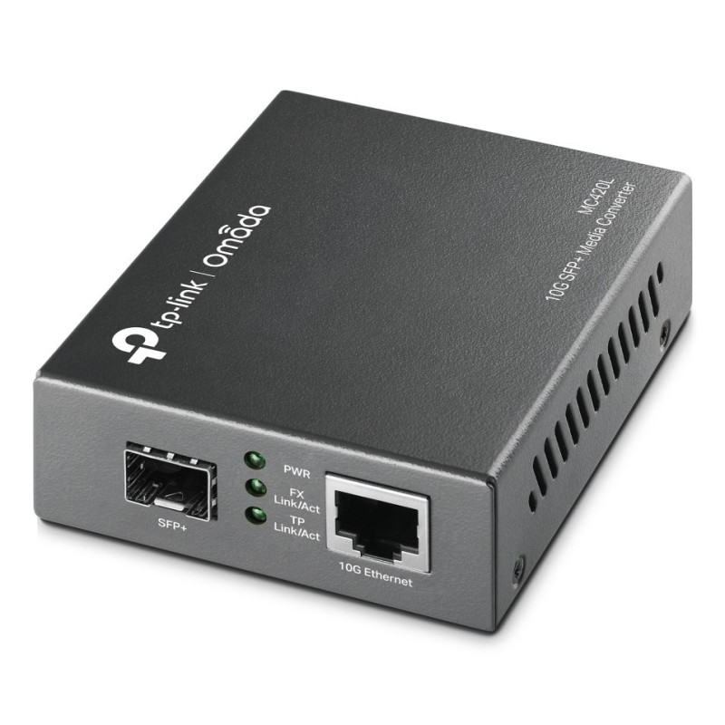 10G multi-gigabitowy konwerter mediów/RJ45 do 10G SFP+ slot