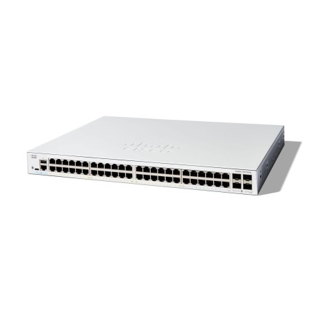 Cisco C1200-48T-4G łącza sieciowe Zarządzany L2/L3 Gigabit Ethernet (10/100/1000) Biały