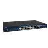 ALLNET ALL-SG8428V2PM łącza sieciowe Zarządzany L2 Gigabit Ethernet (10/100/1000) Obsługa PoE Czarny