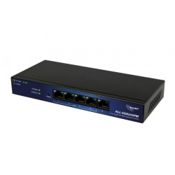 ALLNET ALL-SG8245PM łącza sieciowe Zarządzany L2 Gigabit Ethernet (10/100/1000) Obsługa PoE Czarny