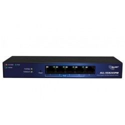 ALLNET ALL-SG8245PM łącza sieciowe Zarządzany L2 Gigabit Ethernet (10/100/1000) Obsługa PoE Czarny