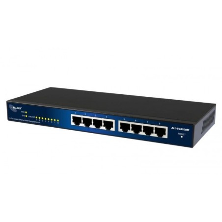 ALLNET 112533 Zarządzany L2 Gigabit Ethernet (10/100/1000) Czarny