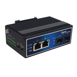 ALLNET ALL-SGI8004P łącza sieciowe Nie zarządzany Gigabit Ethernet (10/100/1000) Obsługa PoE Czarny