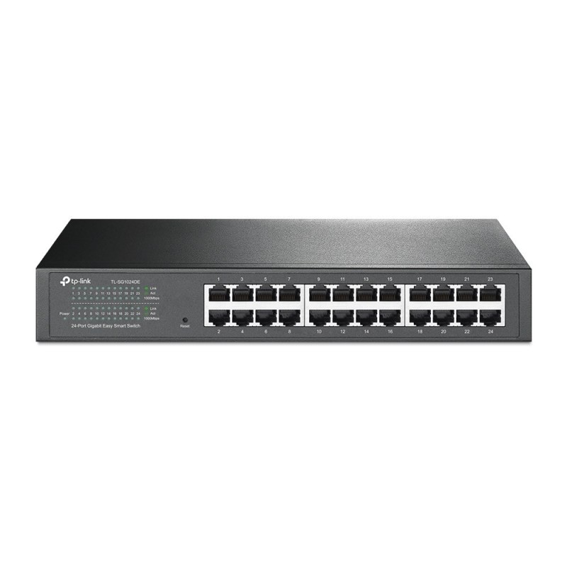 TP-Link TL-SG1024DE Zarządzany L2 Gigabit Ethernet (10/100/1000) 1U Czarny TP-Link TL-SG1024DE Zarządzany L2 Gigabit Ethernet (10/100/1000) 1U Czarny
