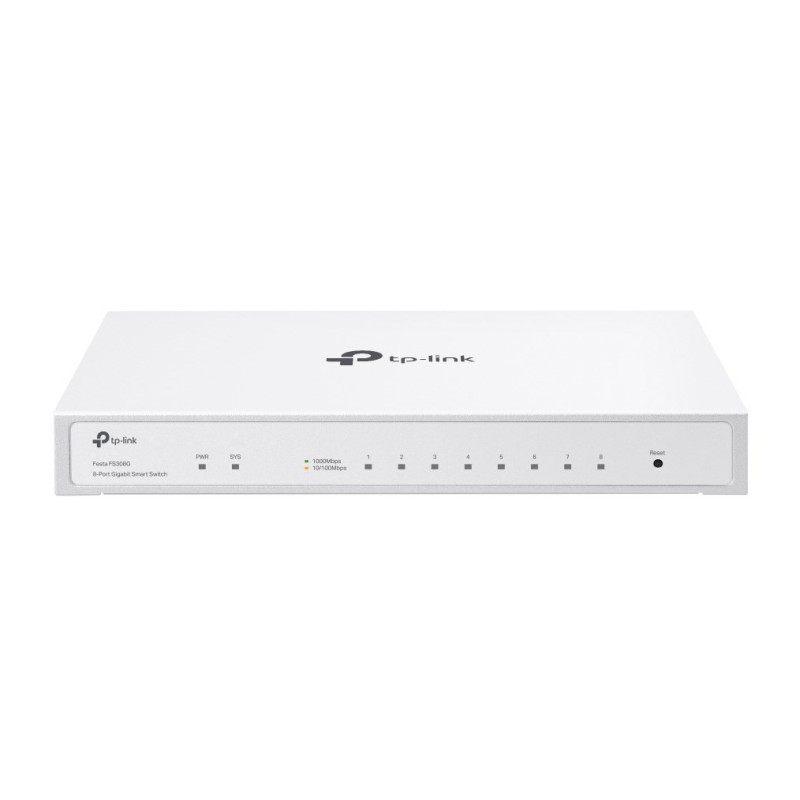 TP-Link Festa FS308G Zarządzany L2/L2+ Gigabit Ethernet (10/100/1000) Obsługa PoE Biały TP-Link Festa FS308G Zarządzany L2/L2+ Gigabit Ethernet (10/100/1000) Obsługa PoE Biały