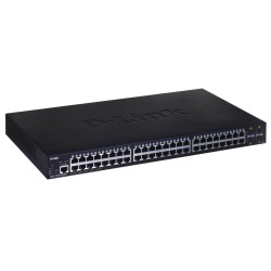 Przełącznik D-Link DGS-1250-52XMP E DGS125052XMP DGS-1250-52XMP/E - Przełącznik - Światłowód