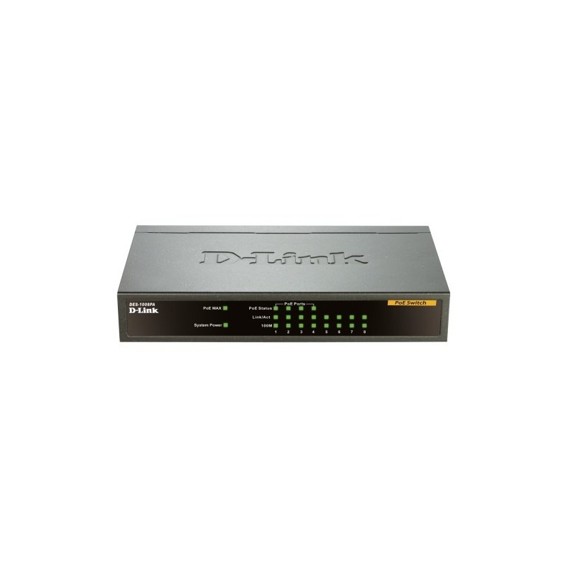 8-PORT LAYER2 POE/FAST ETHERNET SWITCH IN 8-PORT LAYER2 POE/FAST ETHERNET SWITCH IN