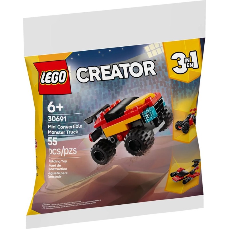 LEGO Creator 30691 Mały monster truck do przebudowania LEGO Creator 30691 Mały monster truck do przebudowania