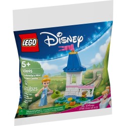 LEGO Disney 30695 Miniaturowy zamek Kopciuszka z ogrodem