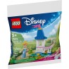 LEGO Disney 30695 Miniaturowy zamek Kopciuszka z ogrodem