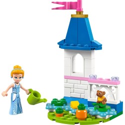 LEGO Disney 30695 Miniaturowy zamek Kopciuszka z ogrodem