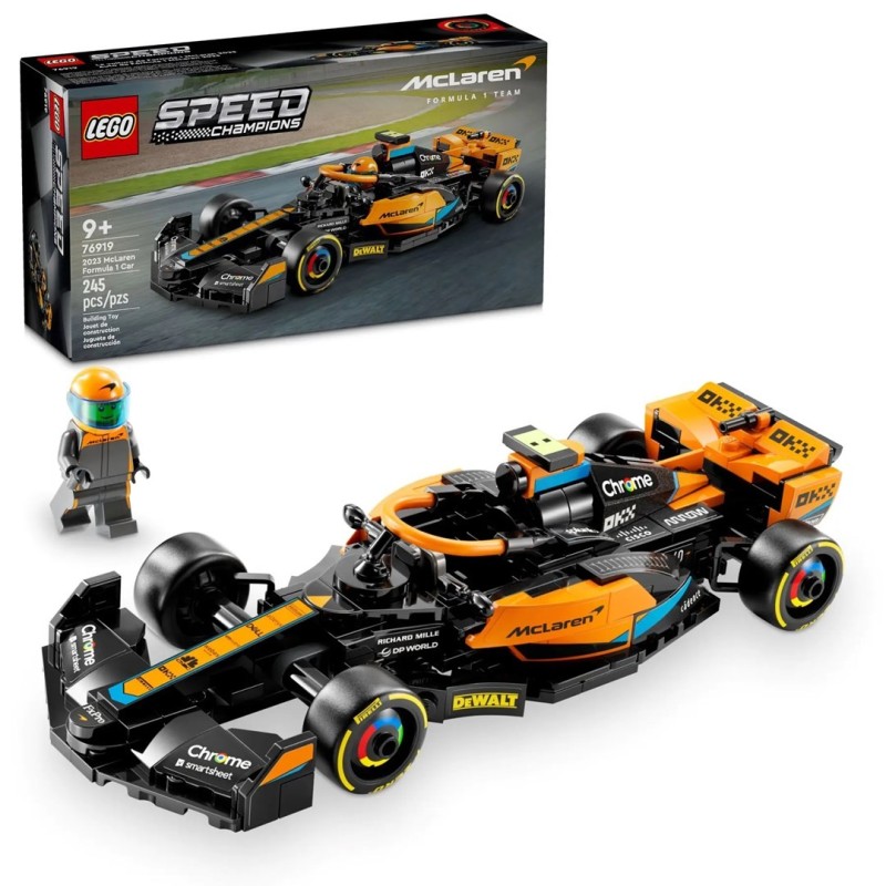 LEGO SPEED CHAMPIONS 76919 Samochód wyścigowy McLaren Formula 1 wersja 2023 LEGO SPEED CHAMPIONS 76919 Samochód wyścigowy McLaren Formula 1 wersja 2023