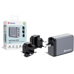 GNC-200 GAN CHARGER 4 PORT 200W/USB A/C (EU/UK/US)