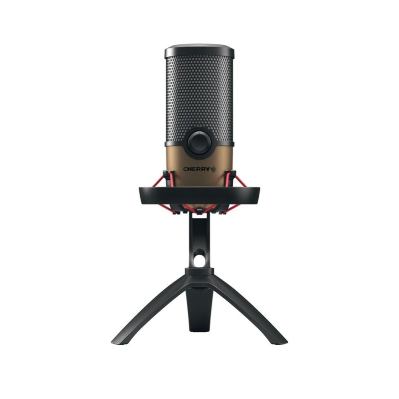 CHERRY UM 9.0 PRO RGB Czarny, Miedziany Mikrofon stołowy CHERRY UM 9.0 PRO RGB Czarny, Miedziany Mikrofon stołowy