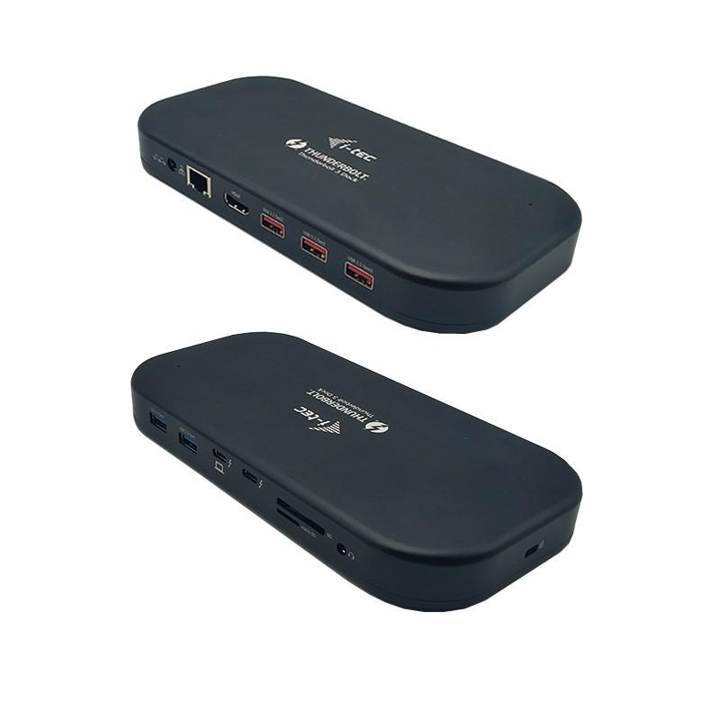 Stacja dokująca Thunderbolt 3 Dual 4K Docking Station Power Delivery 65W I-TEC Stacja dokująca Thunderbolt 3 Dual 4K Docking Station Power Delivery 65W I-TEC