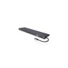 ICY BOX IB-DK2102-C Przewodowa USB 3.2 Gen 1 (3.1 Gen 1) Type-C Antracyt, Czarny