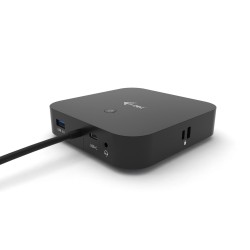 I-TEC USB-C HDMI DP DOCK PD100W/2X LCD DOCK + CHARGER-C112W
