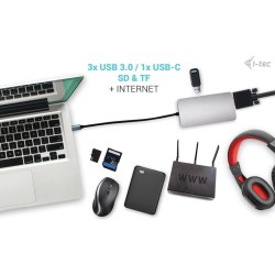 i-tec USB-C Docking Station C31NANODOCKVGAPD HDMI/VGA