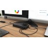 i-tec C31QUATTRODOCKPD stacja dokująca Przewodowa USB 3.2 Gen 1 (3.1 Gen 1) Type-C Czarny