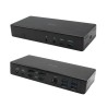 i-tec C31QUATTRODOCKPD stacja dokująca Przewodowa USB 3.2 Gen 1 (3.1 Gen 1) Type-C Czarny