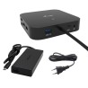 i-tec C31TRI4KDPDPRO100 stacja dokująca Przewodowa USB 3.2 Gen 1 (3.1 Gen 1) Type-C Czarny