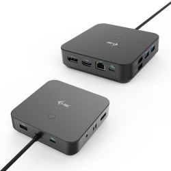 i-tec C31TRI4KDPDPRO100 stacja dokująca Przewodowa USB 3.2 Gen 1 (3.1 Gen 1) Type-C Czarny