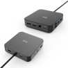 i-tec C31TRI4KDPDPRO100 stacja dokująca Przewodowa USB 3.2 Gen 1 (3.1 Gen 1) Type-C Czarny