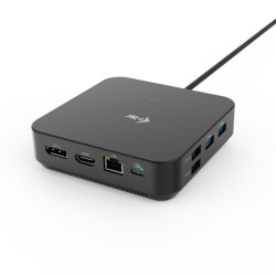 i-tec C31TRI4KDPDPRO100 stacja dokująca Przewodowa USB 3.2 Gen 1 (3.1 Gen 1) Type-C Czarny
