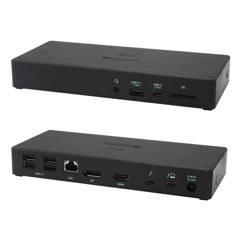 I-TEC TB3 3X LCD DOCKING STAT/TRIPLE DISPLAY WITH PD 96W I-TEC TB3 3X LCD DOCKING STAT/TRIPLE DISPLAY WITH PD 96W