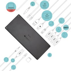 I-TEC TB3 3X LCD DOCKING STAT/TRIPLE DISPLAY WITH PD 96W