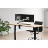 Neomounts FPMA-D1330DSILVER uchwyt / stojak do monitorów 68,6 cm (27") Biurko Srebrny