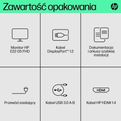 HP E-Series Monitor E22 G5 FHD