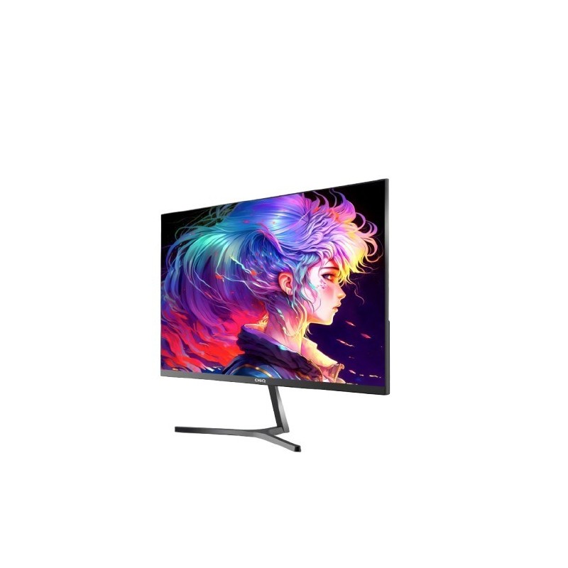 CHiQ 24F650 monitor komputerowy 60,5 cm (23.8") 1920 x 1080 px Full HD LCD Czarny