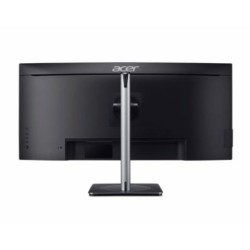 Acer CB343CUR monitor komputerowy 86,4 cm (34") 3440 x 1440 px UltraWide Quad HD LED Czarny, Srebrny